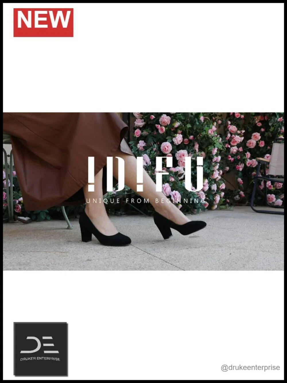 Low Block Chunky Heels Pumps Closed Round Toe for Wedding Office Evening